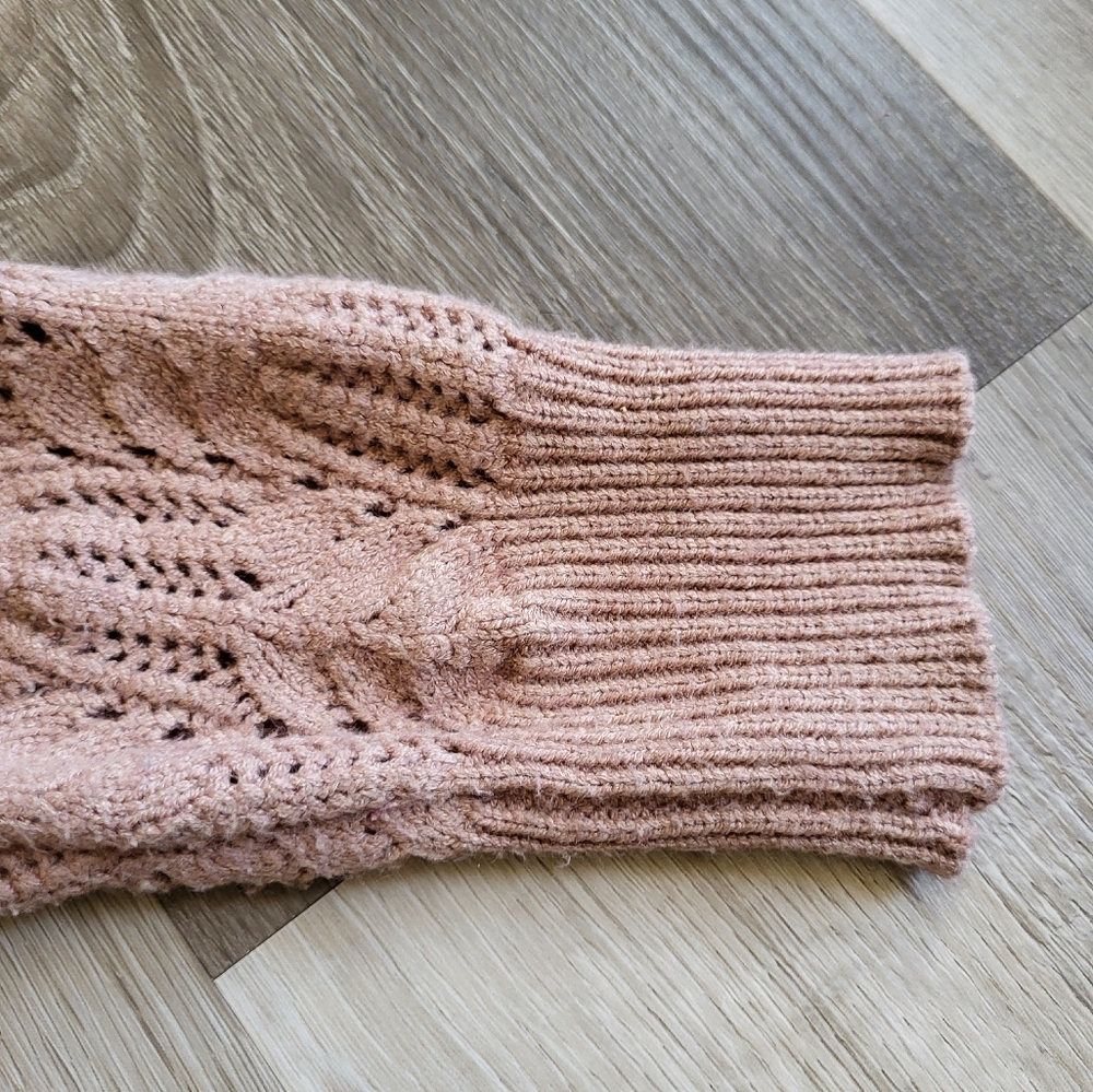 Tan Wrap Sweater - Picture 5 of 5
